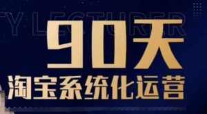 90天淘宝系统化运营,从入门到精通-秋鱼网创
