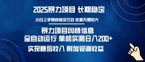 暴力项目舆情信息：多平台全自动运行 单机日入200+ 实现睡后收入-秋鱼网创