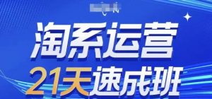 淘系运营21天速成班(更新25年2月),0基础轻松搞定淘系运营,不做假把式-秋鱼网创