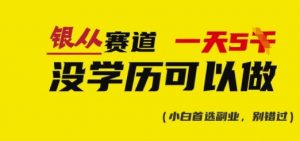 靠银从证书,日入多张,会截图就能做,直接抄答案(附:银从合集)-秋鱼网创