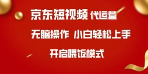 京东短视频代运营，全程喂饭，小白轻松上手【揭秘】-秋鱼网创