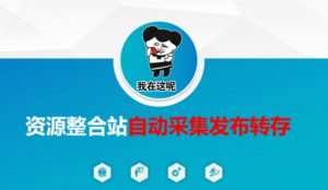 资源整合站自动采集发布转存，解放双手-秋鱼网创
