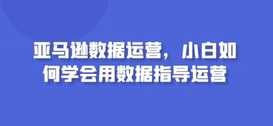 亚马逊数据运营，小白如何学会用数据指导运营-秋鱼网创