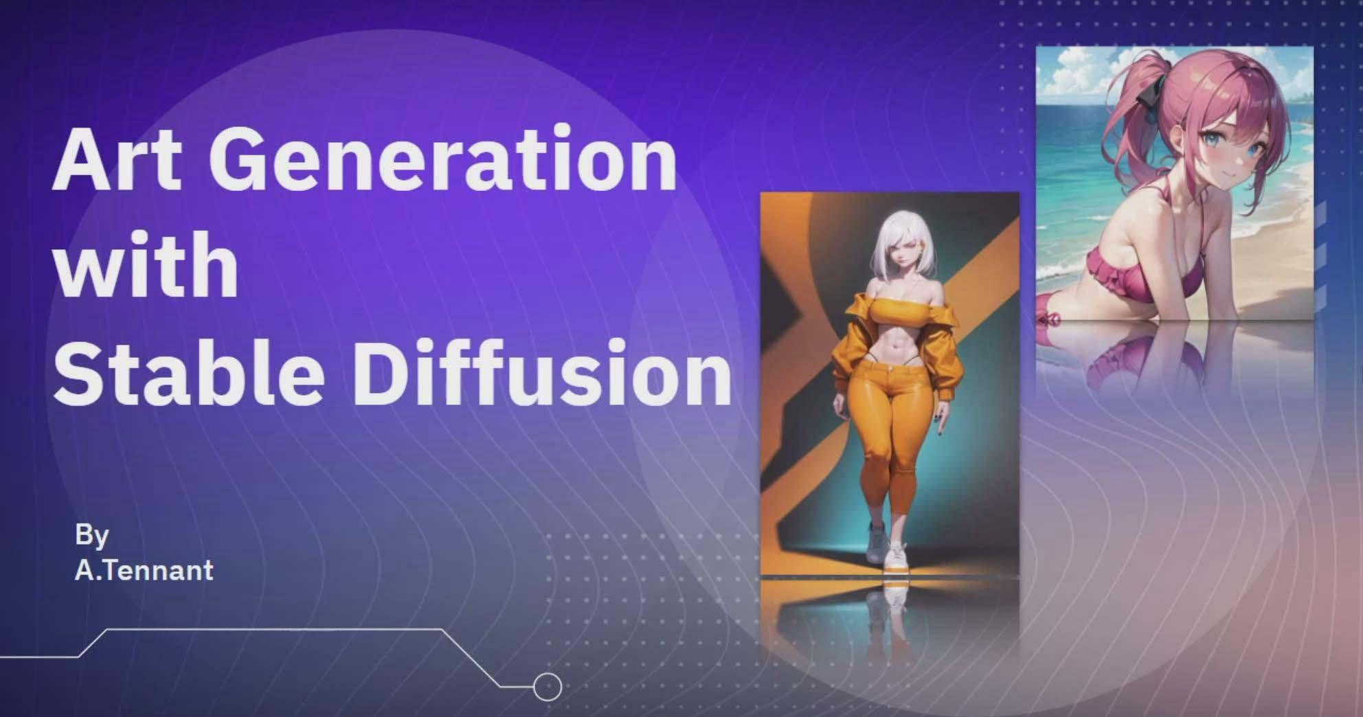 图片[1]-利用Stable Diffusion AI人工智能生成动漫艺术分步教程-14节课-中英字幕-秋鱼网创