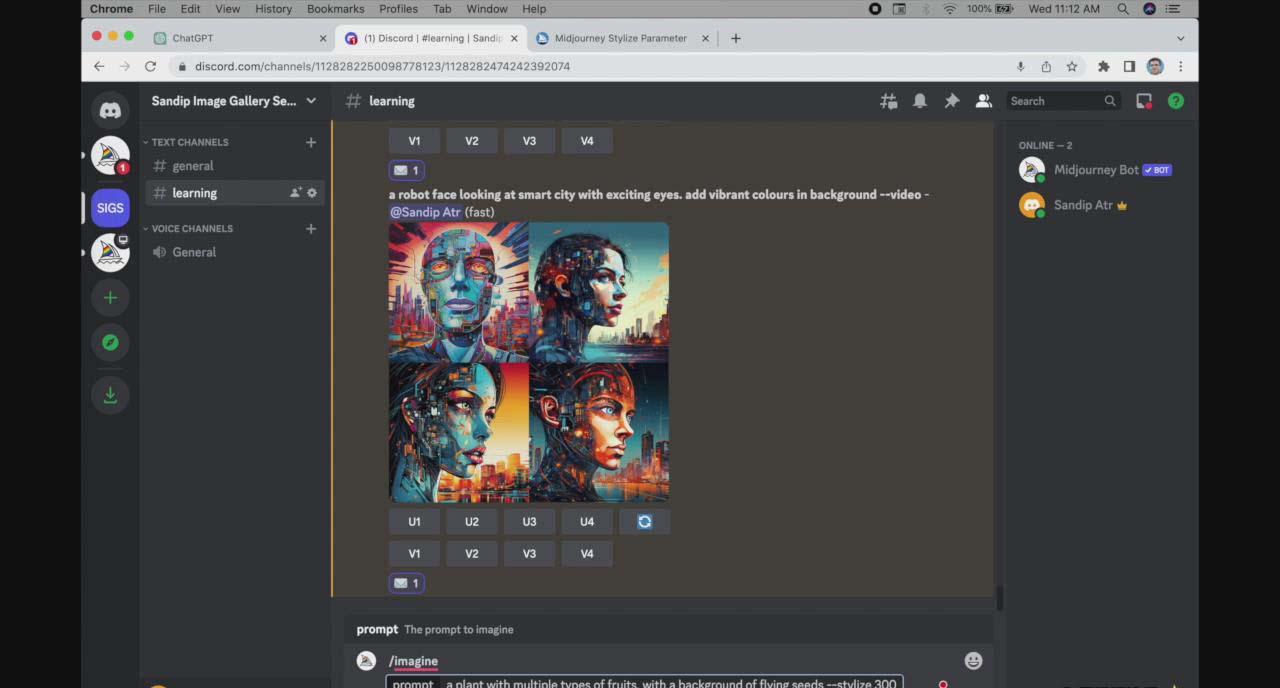 图片[2]-ChatGPT4 和 MidJourney AI 绘画聊天革命性指南教程-33节视频课-中英字幕-秋鱼网创