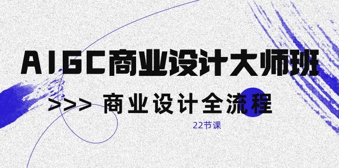 AIGC-商业设计大师班，商业设计全流程(22节课-秋鱼网创