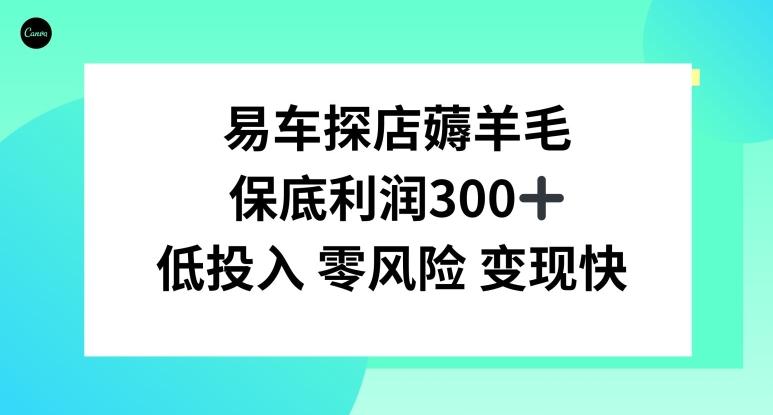 易车APP首页十亿补贴活动，选择到店补贴，保底利润300+-秋鱼网创