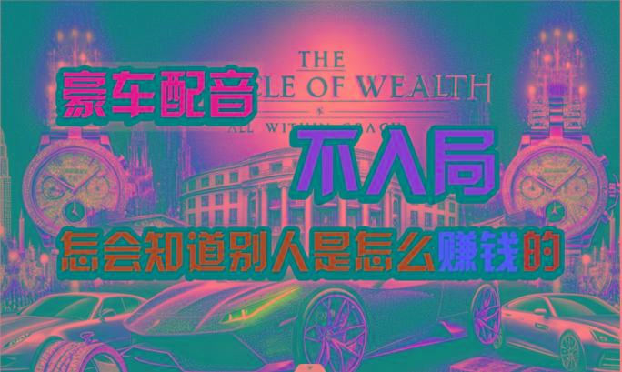 炫富神器，简单无脑粘贴复制，闷声发财，当天见收益，无上限封顶-秋鱼网创