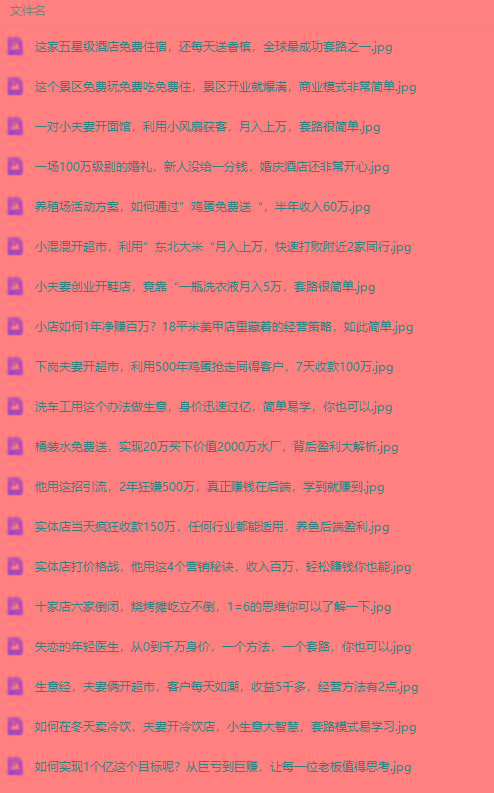 图片[2]-(9607期)真实有效391套商业模式，年入几十到几百万案例解析(电子书+视频+图文)-秋鱼网创