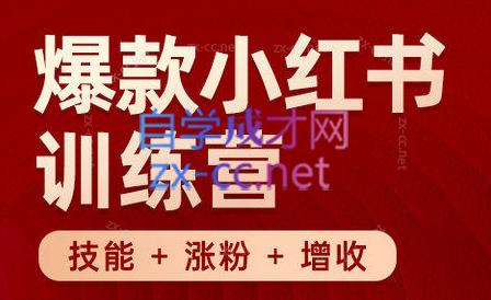 秋叶·小红书训练营(7.3-8.7)-秋鱼网创