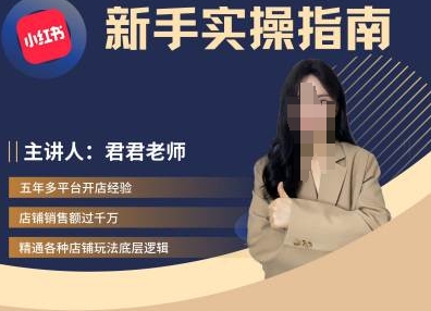君君-小红书电商从入门到精通，新手实操指南-秋鱼网创