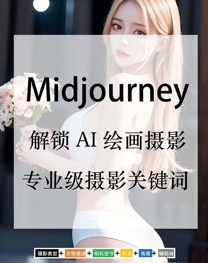Midjourney关键词-解锁AI绘画专业级人工智能摄影关键词表-秋鱼网创