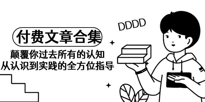 (9646期)《某公众号付费文章合集》颠覆你过去所有的认知 从认识到实践的全方位指导-秋鱼网创