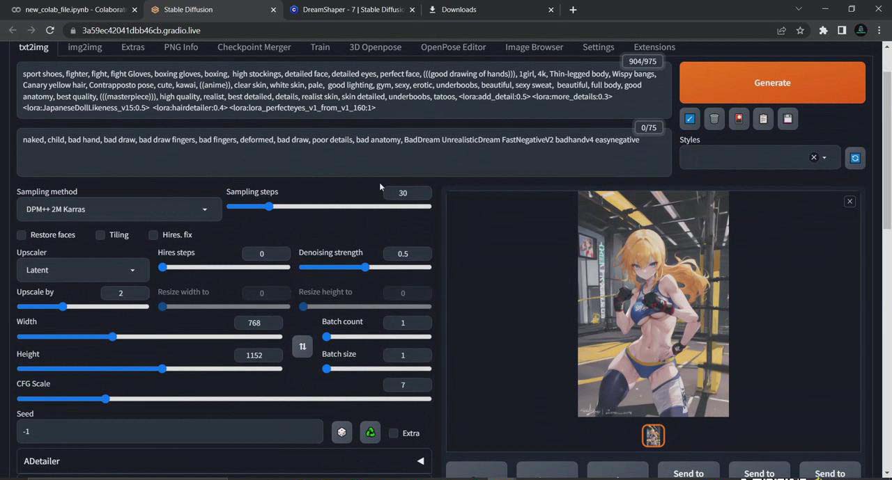 图片[4]-利用Stable Diffusion创建动漫艺术图像使用AI绘画赚钱-中英字幕-秋鱼网创
