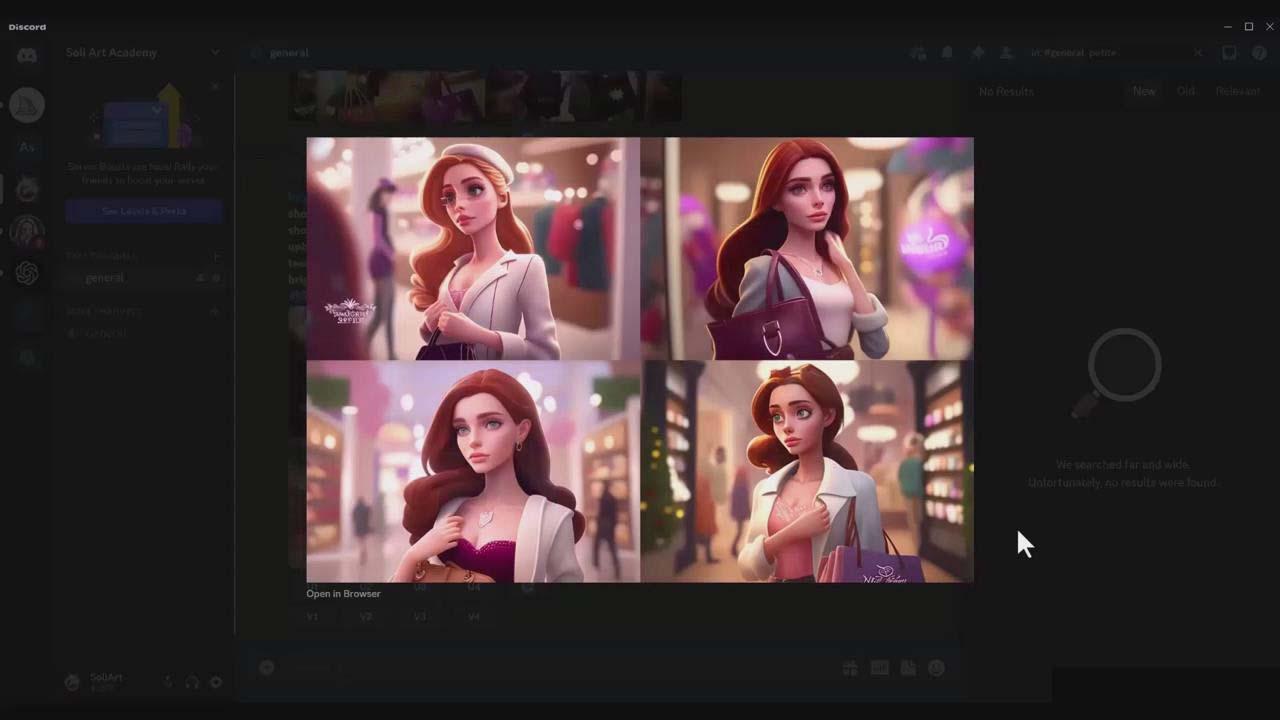 图片[5]-掌握 MidJourney V5 AI + ChatGPT创建一致的角色设计图像-22节课-中英字幕-秋鱼网创
